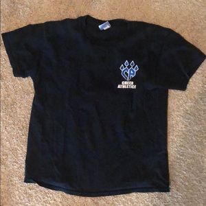 CA Cheer Athletics youth large black claw shirt YL